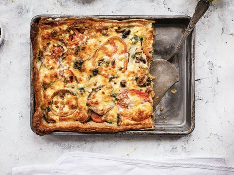 Smoked Haddock & Tomato Quiche