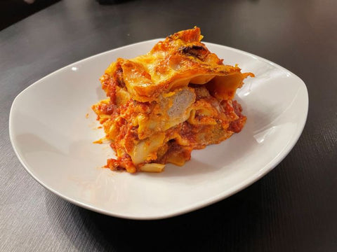 A traditional Neapolitan Lasagna, which might not be the same as the lasagna you're used to...