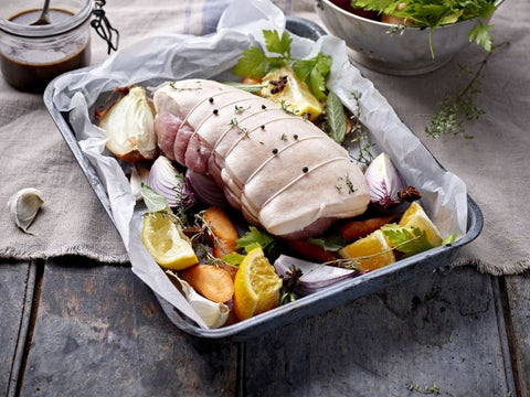 Naturally Cured Ham with the Stickiest Glaze