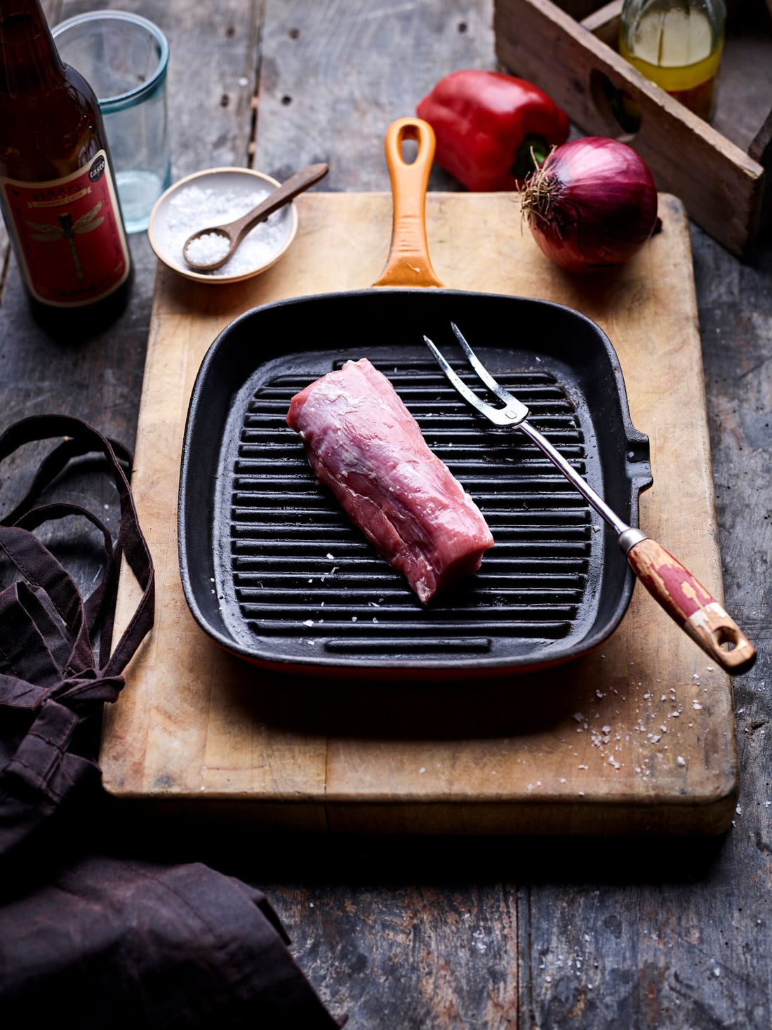 On The Butcher's Block: Lamb Saddle Fillet