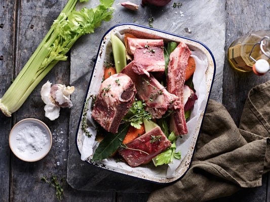 Organic Beef Stock Bones, Previously Frozen