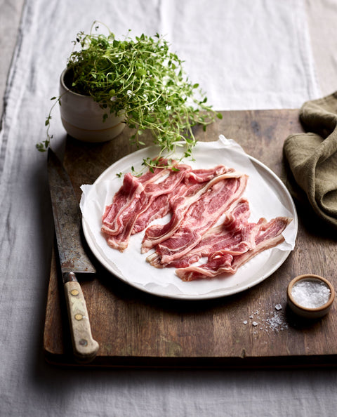 Organic Nitrate-Free Lamb Bacon