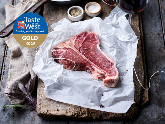 Organic 28-day Aged Beef T-Bone Steak