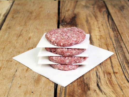 Organic Pork and Apple Burgers [Gluten Free]