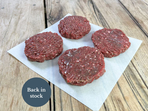 Wild Venison & Juniper Burgers (460g)