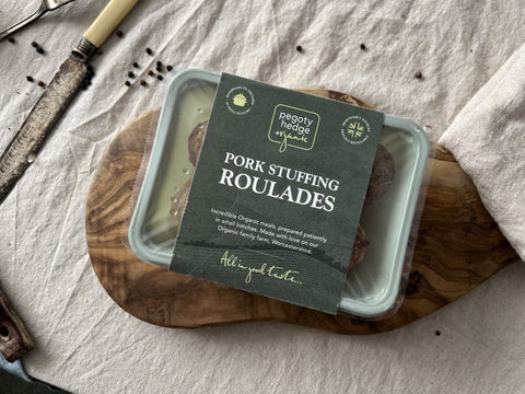 Organic Pork Stuffing Roulades, Previously Frozen