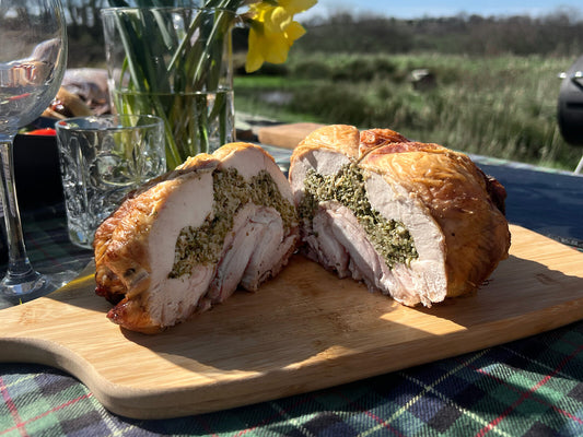 Organic Lemon & Herb Stuffed Boneless Chicken