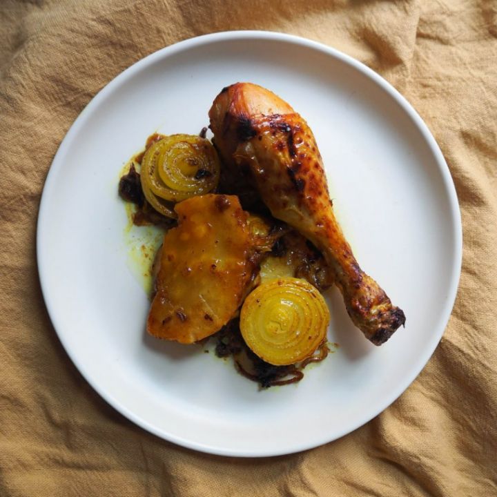 Organic Chicken Drumsticks with Turmeric