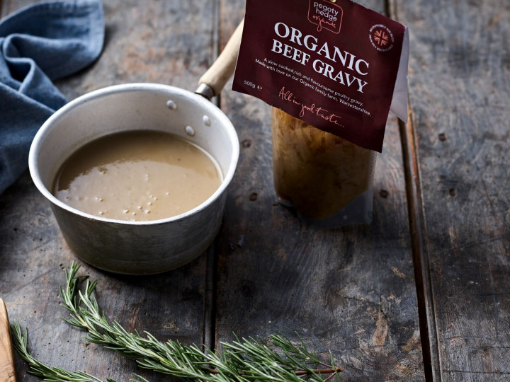 Organic Beef Gravy, Previously Frozen 