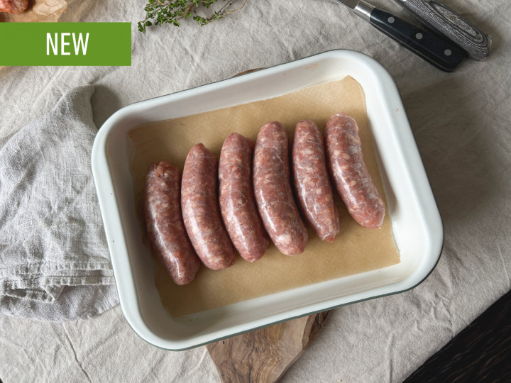 Organic Honey & Chilli Pork Sausages