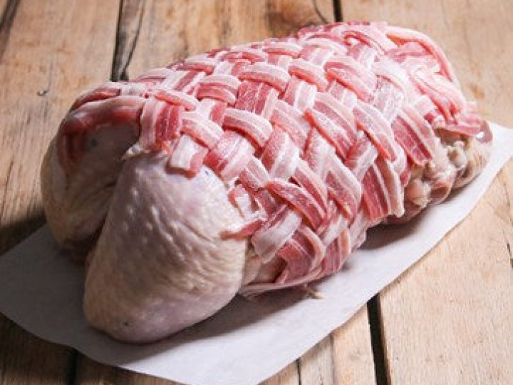 Organic Turkey with Bacon