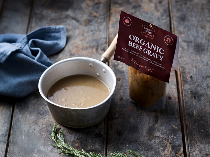 Organic Beef Gravy, Previously Frozen 