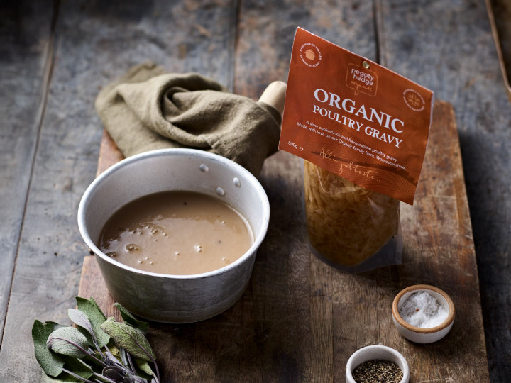 Organic poultry gravy