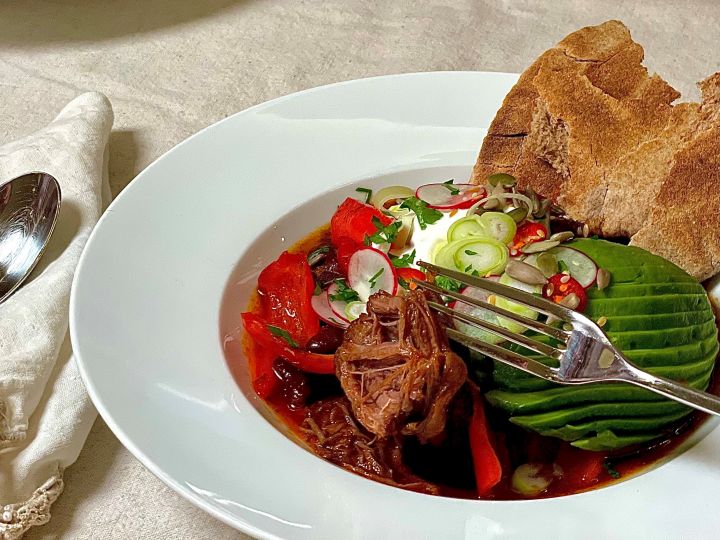 Slow Cooker Beef Rib Chilli Recipe