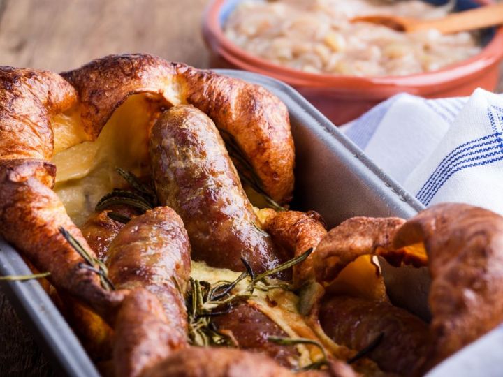 Toad in the Hole with Onion Gravy